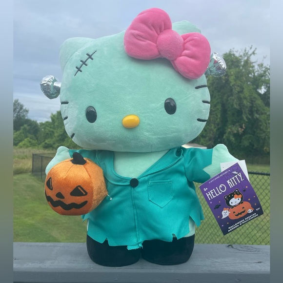 Hello Kitty Other - NWT! Halloween HELLO KITTY FRANKENSTEIN Greeter